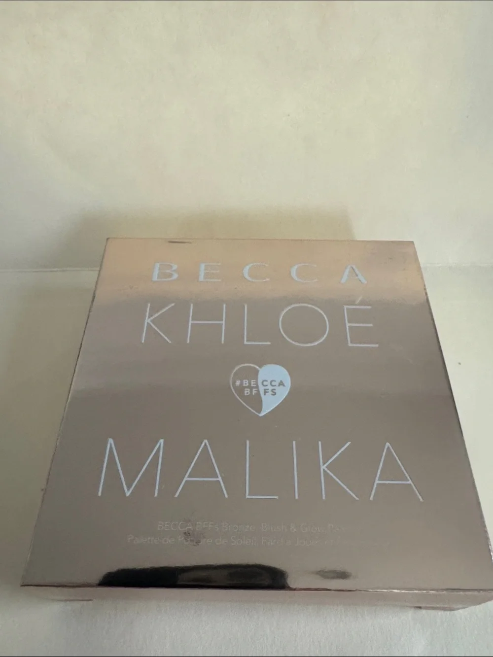 BECCA Khloe Malika BFFs Btonze Blush & Glow Palette NIB